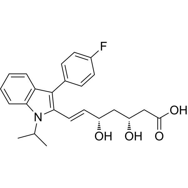 (3R,5S)-Fluvastatin ((3R,5S)-XU 62-320 free acid) 155229-75-7